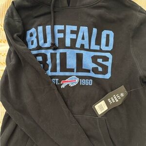 Buffalo Bills Black and Blue Men's Hoodie